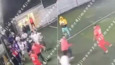 Imagen alusiva a una riña durante un partido de futbol en Iztapalapa donde un hombre sacó una pistola